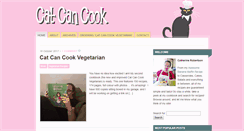 Desktop Screenshot of catcancook.com